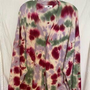 Tie Dye Cardigan